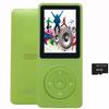 64GB MP3 Player with Speaker Earphones Portable Music Player for Kids Support Voice Recording Photo Video E-Book, Green view 1