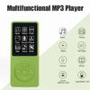 64GB MP3 Player with Speaker Earphones Portable Music Player for Kids Support Voice Recording Photo Video E-Book, Green view 4
