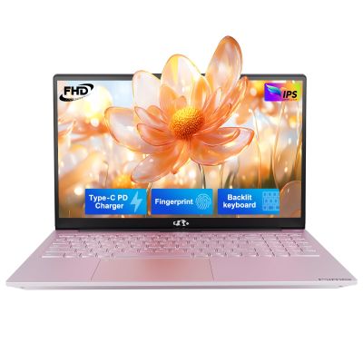15.6 FHD Student Laptop, Intel Pentium Quad-Core N100(Beat to i3-1115G4, Up to 3.4GHz), 8GB RAM, 256GB SSD, 2 Years Warranty, 90 Days Return, Type-C 65W Charger, Fingerprint, WiFi 6, Rose Gold