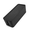 CIYODO Box Black Organizer for Desk Tv and Computer Cable Storage Case Cover for Hiding Cords and Adapters for Use view 1
