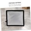 KONTONTY 2pcs Foldable Diffuser Sock for Flash Soft Light Cover Accessory for Video Recording Live Streaming Portrait Photography Use view 2