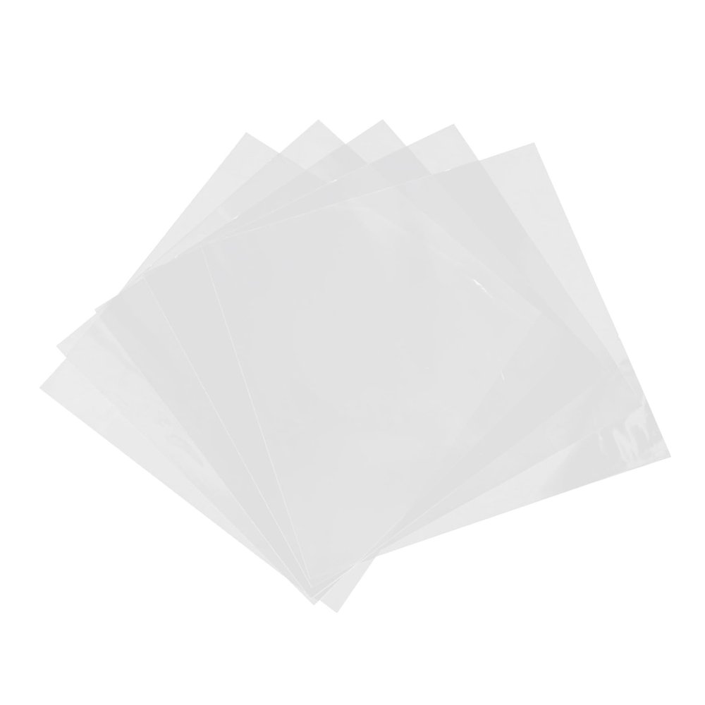 KONTONTY 50pcs Vinyl Record Sleeves Outer Vinyl Record Album Outer Covers Wrinkle Protective Case
