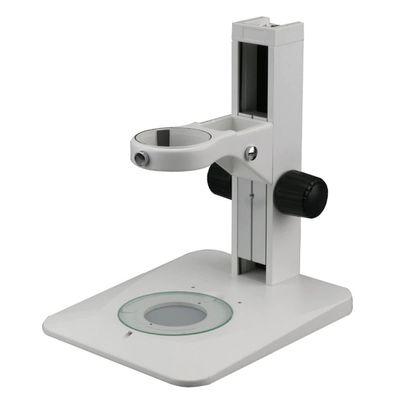 JOEBO Microscope Kit Large Square Microscope Table Stand with Focusing Rack Microscope Lens Adapters