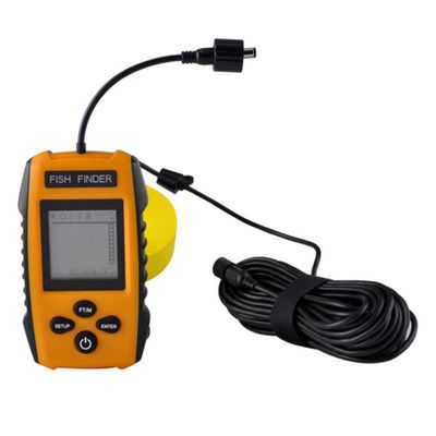 CIYODO Portable Fish Sensor Handheld Fishing Detector Device for Kayak and Boat Fishing Compact Lightweight Easy to Use Electronic Fish Detector for Anglers