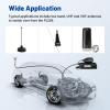 Anina NMO to UHF Female SO-239 Connector NMO Mount Assembly with Cover and NMO Roll Bar Mirror Antenna Mount, Tubular Antenna Mount Bracket view 3