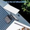 eoqo Starlink Gen 3 Roof Ridge Mount, 8 Piece Bricks Starlink Mounting Kit with Tilt Angle Adjustable Pipe Adapter, Starlink Internet Kit Satellite Pole Mount for Starlink Gen 3 Standard Dish view 4
