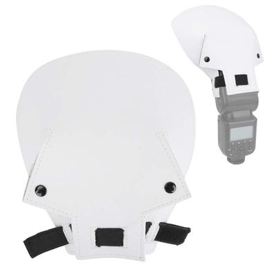 ArC Shape Flash Reflector,Portable Universal ArC Shape Camera Flash Light Diffuser Reflector Softbox