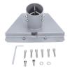 Steel Pipe Adapter Mount, Strong Satellite Internet Pole Adapter Mount, Multifunctional Design to Ensure Stable Reception view 1