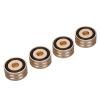 Speaker Spike Pads, Isolation Feet for Subwoofer 4Pcs Sp4010 Speaker Isolation Spike Stand Foot 40X20Mm Aluminum Alloy Speaker Spike Pads Mats, Sreo Feet for Dacs, Amplifiers, Cd DVD Players (Round) view 2