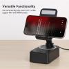 Sanpyl Bluetooth Speaker with Stand, 360 Rotatable, HD Surround Sound, Black, for Home and Outdoors, with Speaker for Desk, Gifts for Men view 2