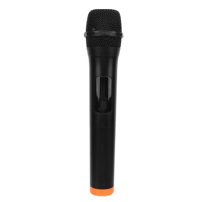 Sanpyl Microphone, Cordless Mic, Metal Handheld Cordless Dynamic Mic System with Rechargeable Receiver, Stable 2.4GHz Connection, Clear Voice, Portable Mic for Speech, Wedding, Party