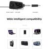Sanpyl Microphone, Cordless Mic, Metal Handheld Cordless Dynamic Mic System with Rechargeable Receiver, Stable 2.4GHz Connection, Clear Voice, Portable Mic for Speech, Wedding, Party view 2