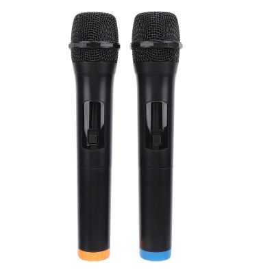 Sanpyl Microphone, Bluetooth Microphone, Metal Dual Handheld Cordless Dynamic Mic System with Rechargeable Receiver, Stable 2.4GHz Connection, Clear Voice, for Speech, Wedding, Party