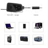 Sanpyl Microphone, Bluetooth Microphone, Metal Dual Handheld Cordless Dynamic Mic System with Rechargeable Receiver, Stable 2.4GHz Connection, Clear Voice, for Speech, Wedding, Party view 3