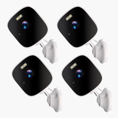 4pcs Indoor Home Security Cameras, 2K WiFi Camera with AI Motion Detection, Baby/Elder/Dog/Pet Camera with Phone App, Color Night Vision, 2-Way Audio, 24/7 SD/Cloud Works Alexa&Google Assistant