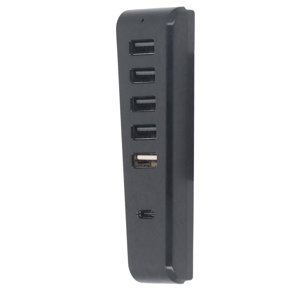 6 in 1 USB 2.0 HUB Splitter High Speed Expansion Data Transfer Extender Splitter for Slim Game Console