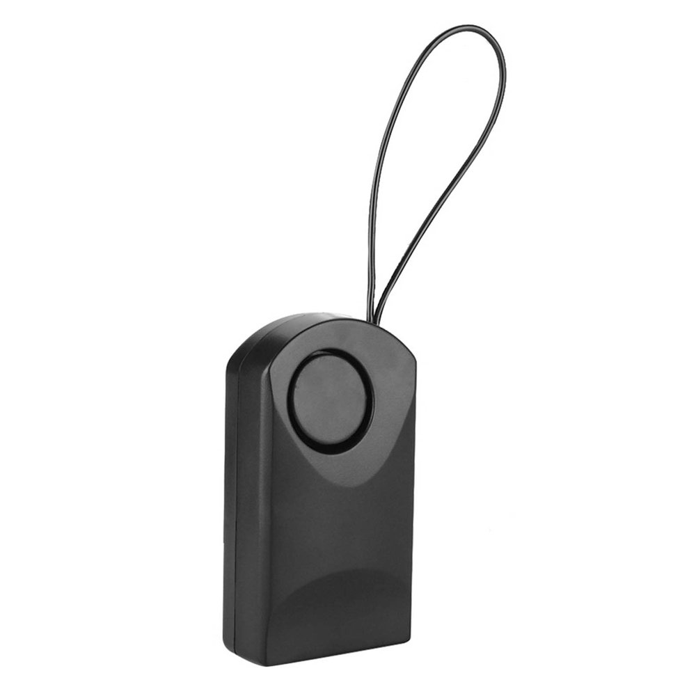 120db Touch Sensor Anti Theft Loud Door Knob Alarm, Black ABS Material, Lightweight and , Easy Installation for House Office Factory