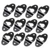 MERRYHAPY 20pcs Heavy Duty Speaker Hanger Bracket Iron Hook Mount for Surround Sound -Mounted Audio Speaker Connector Thickened Design Easy Installation view 1
