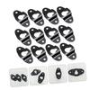 MERRYHAPY 20pcs Heavy Duty Speaker Hanger Bracket Iron Hook Mount for Surround Sound -Mounted Audio Speaker Connector Thickened Design Easy Installation view 2