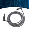 Satellite Replacement Cable, Weatherproof, Plug and Play, High Speed Performance with 6 Feet Length, Superior Workmanship for Rectangular view 4