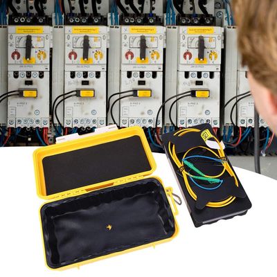 OTDR Cable Box for Single Mode Fiber Optic Testing 2000m LC Dead Zone with 0.5dB/km Loss,Compact Storage Case