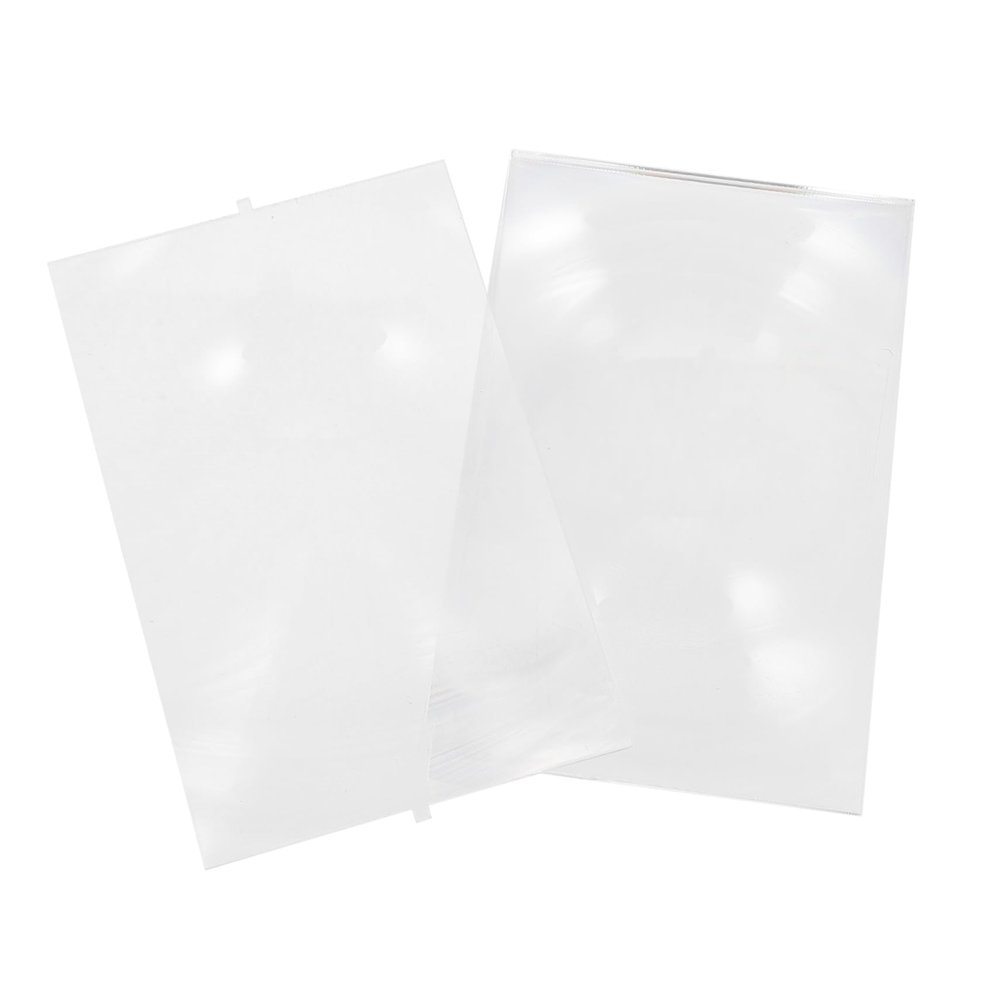 FRCOLOR 2pcs Fresnel Lens for Projector Imaging High Transmission Optical Lens Set for High-Definition Projection and Optical Experiments