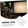 FRCOLOR 2pcs Fresnel Lens for Projector Imaging High Transmission Optical Lens Set for High-Definition Projection and Optical Experiments view 2