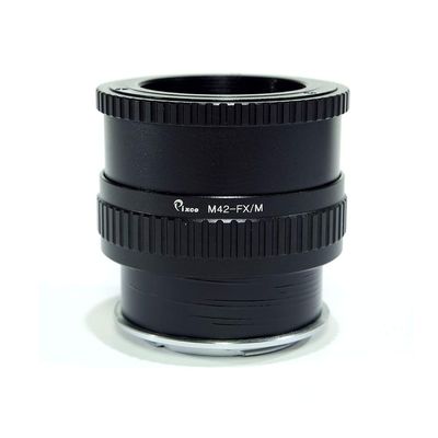 Pixco Adjustable Macro to Infinity Lens Adapter Suit for M42 Screw Mount SLR Lens to FX Mount Mirrorless Camera