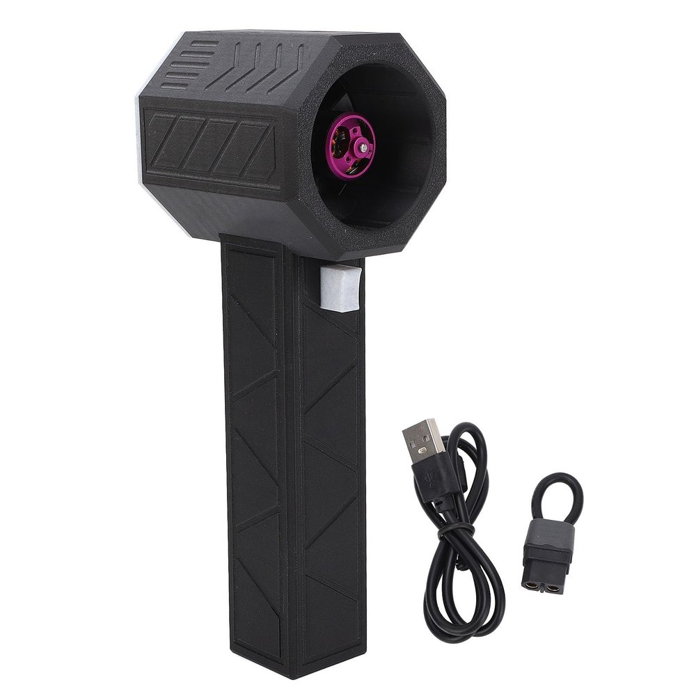 Electric Fan 18000RPM Stepless Speed 64mm Brushless Motor Dry Blower with High Thrust, Portable for Residential and Commercial Use (YWBL-WHzqrdfeiho8-11)