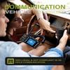 2-Pack Global PTT Push-to-Talk Over Cellular (PoC) Mobile Radios with Sim Cards for Car Vehicle - Nationwide Communication Unlimited Range Walkie Talkies with Handheld Microphone (Without GPS) view 3