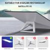 150FT Starlink Gen 3 Cable, Outdoor Waterproof Satellite Replacement Standard V3 Cord, for Starlink Rectangular Satellite Gen 3 Cable Extension Accessories (150FT/46M), for Caravan/Traveling/Camping view 2