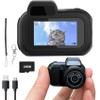 Mini Keychain Camera, Retro Micro with 32GB Card, 1080P Retro Snap Digital Camera 6 Filters,0.96'' HD Tiny Vintage Video Recorder for Travel Study Outdoor Activities view 1