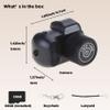 Mini Keychain Camera, Retro Micro with 32GB Card, 1080P Retro Snap Digital Camera 6 Filters,0.96'' HD Tiny Vintage Video Recorder for Travel Study Outdoor Activities view 2