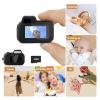 Mini Keychain Camera, Retro Micro with 32GB Card, 1080P Retro Snap Digital Camera 6 Filters,0.96'' HD Tiny Vintage Video Recorder for Travel Study Outdoor Activities view 4