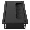 Cable Hole Cover Desk Cord Cable Hole Box, Desk Cord Management Organizer, Cable Hole Cover view 2