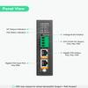 Linovision Industrial Gigabit 90W POE++ Splitter with IEEE802.3bt PoE and DC 5/9/12/24V Output, Din Rail Mounting, Power Supply for PTZ Cameras, Access Control Systems view 2