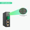 Linovision Industrial Gigabit 90W POE++ Splitter with IEEE802.3bt PoE and DC 5/9/12/24V Output, Din Rail Mounting, Power Supply for PTZ Cameras, Access Control Systems view 3
