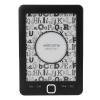 6 Inch E Book Reader, Compact and Lightweight E Reader, Electric Book Reader with 8G Storage, Adjustable Brightness Ink Screen Book Reader for Commuting Travel view 1