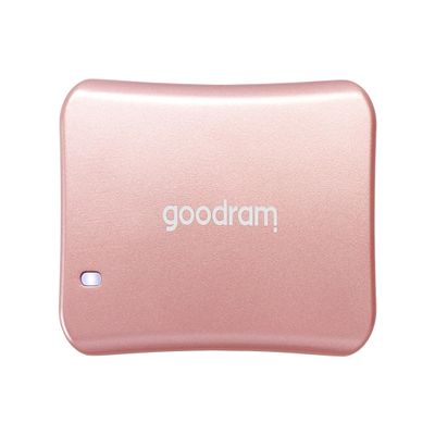 GoodRam - External SSD - HX200 - USB Type C + A - High Speed USB 3.2 Gen. 2 Interface - for PCs, Laptops, Smartphones, TVs and Consoles - 500 GB - Rose Gold