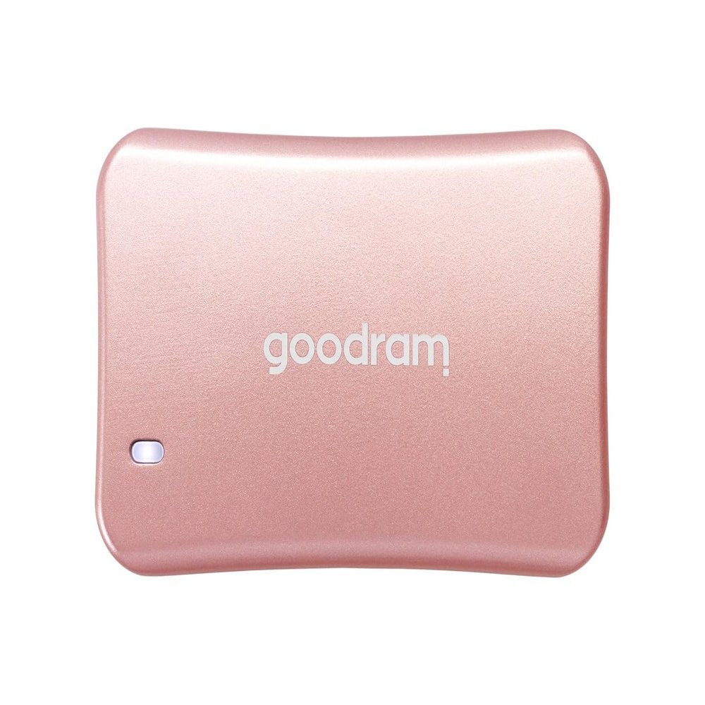 GoodRam - External SSD - HX200 - USB Type C + A - High Speed USB 3.2 Gen. 2 Interface - for PCs, Laptops, Smartphones, TVs and Consoles - 500 GB - Rose Gold