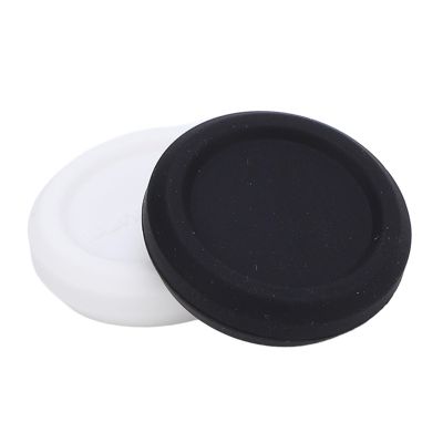2 Pcs Silicone Lens Cap for GO 3S, Camera Lens Protective Cover, Anti Scratch Lens Cover, Black and White, Accessories for GO 3S