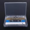 Blank Cassette Tapes,60 Minute Dictating Audio Cassettes,Low Noise High Output Blank Audio Tapes Clear Audio Cassette Tape(1PC,White) view 4