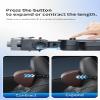 Car Headrest Pillow Car Neck Pillow For Driver's Seat Head Support Memory Foam Premium Car Pillow Neck Adjustable Support Front Seat Fits Different Heights With Hooks Cell Phone Tablet Holder(Wine Red view 4