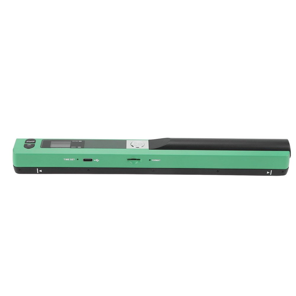 Photo, 3 ABS Resolution Modes Multiple File Formats Supported Easy to Use Document Scanner Wide Application for Insurance Companies (Green)