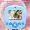 Kids Camera Instant Print, 1080P 48MP Toddler Camera Instant Print Toys with Dual HD Camera, 2.4 Inch Screen, Thermal Printing Camera with 6X Digital Zoom, Support Games and view 4