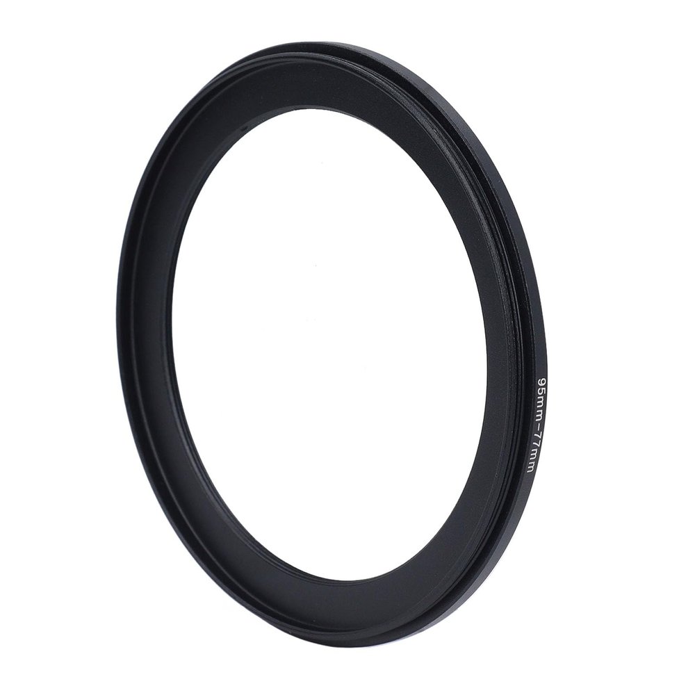 ANGGREK Lens Adapter Ring, Filter Ring Adapter Standard Thread Mount 95 to 77mm Distortion for Photography