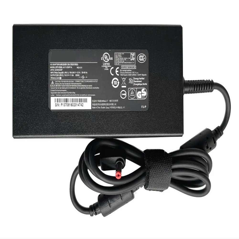 230W 19.5V 11.8A AC Power Supply Adapter A17-230P1A Compatible for Acer Nitro 17 AN17-41-R6L9 Gaming