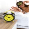 Fisura Analog Black and Yellow Alarm Clock Without Ticking Sound. Alarm Clock with LED Night Light. Dimensions: 4.6 x 2.1 x 6.3 inches. Material: Metal. view 3