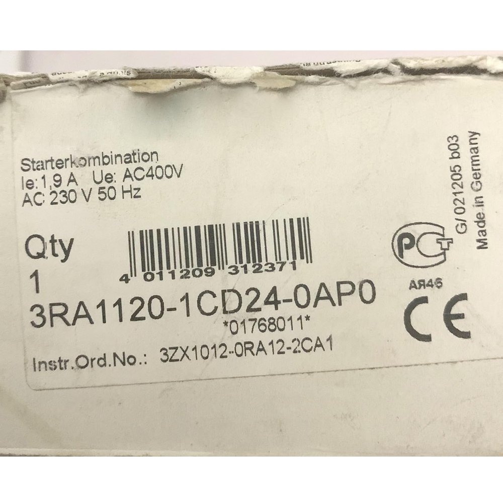 LRILLMAING 1 Pcs New 3RA1120-1CD24-0AP0 in Box 3RA11201CD240AP0