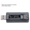 USB Ammeter, Accurate Inspection Fast Reset Performance USB Voltmeter for Electrician for USB Cables Wall Chargers view 3